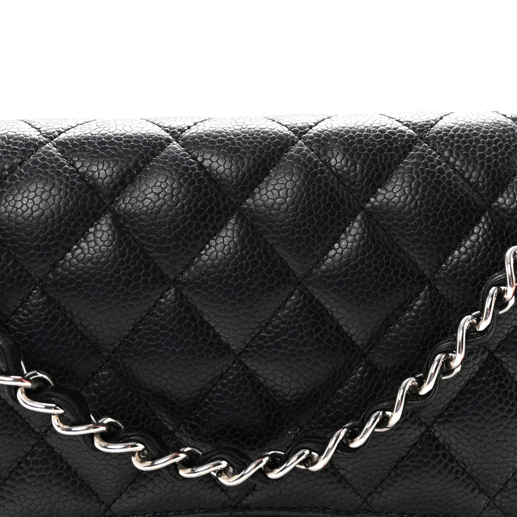Chanel Caviar Quilted Medium Double Flap Black