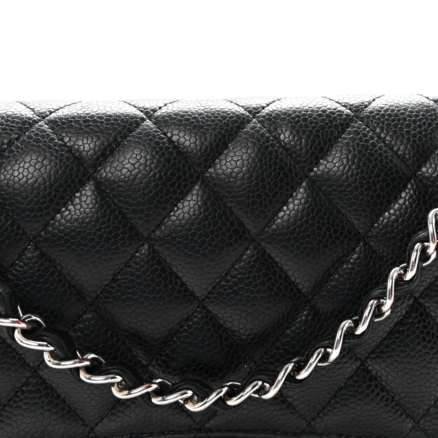Chanel Caviar Quilted Medium Double Flap Black