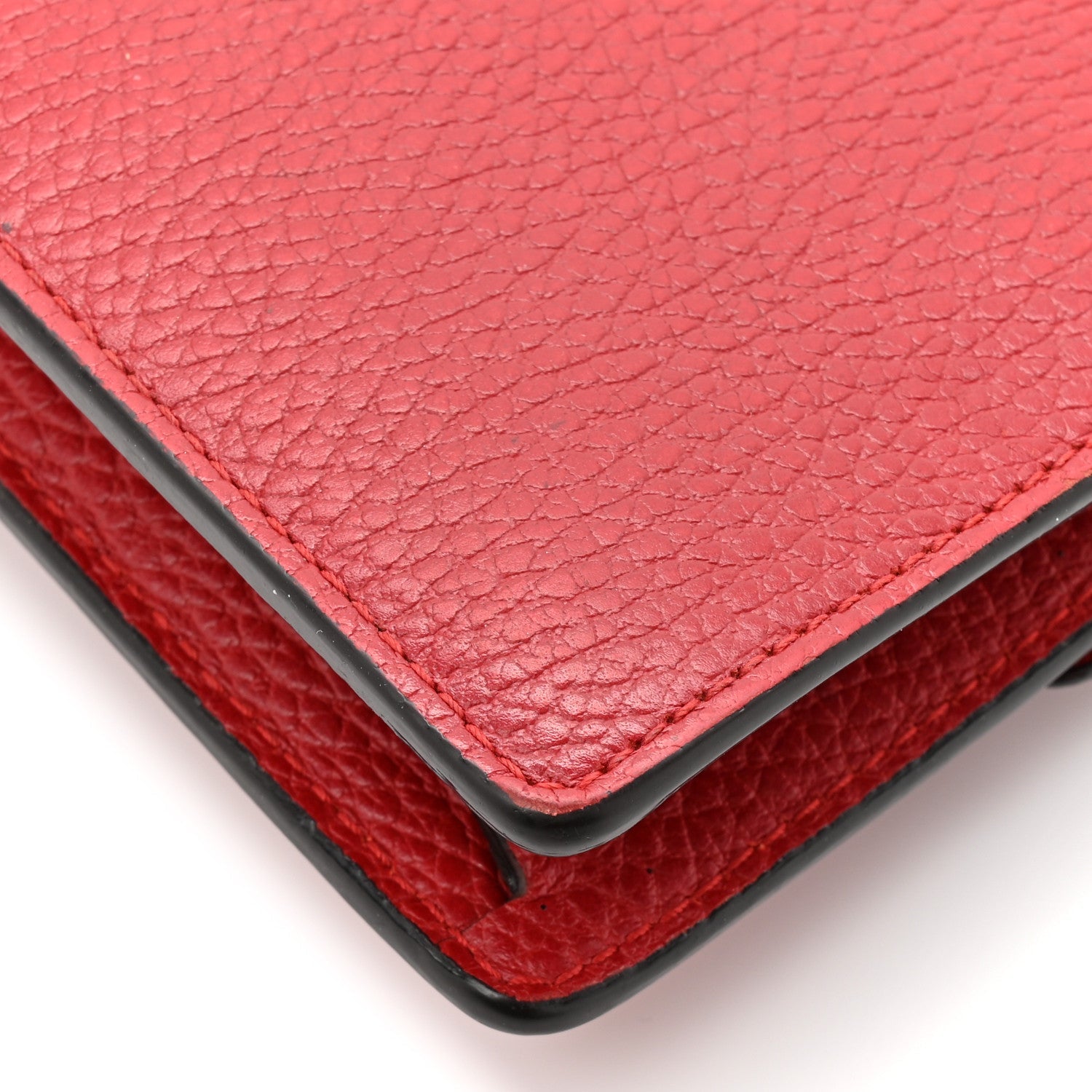 Gucci Calfskin Super Mini Dionysus Shoulder Bag Hibiscus Red