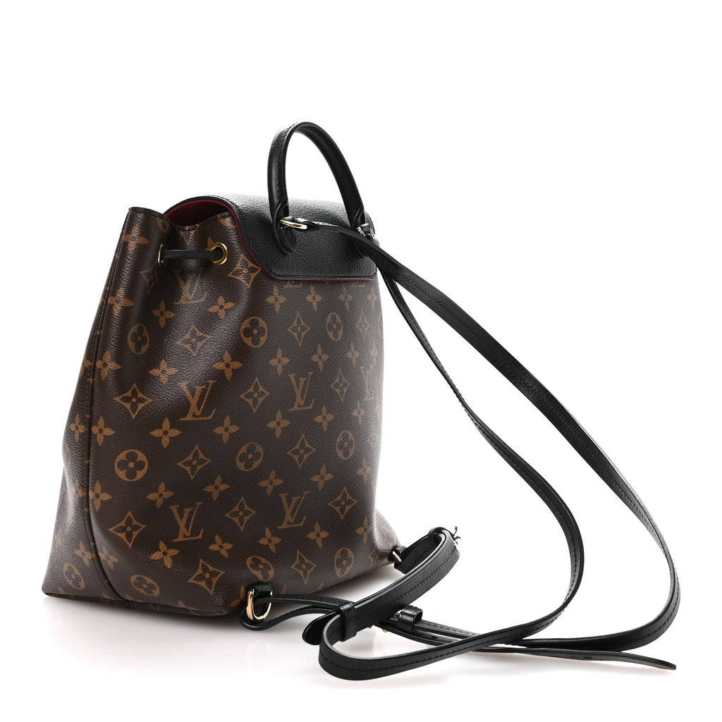 Louis Vuitton Monogram Montsouris PM Black