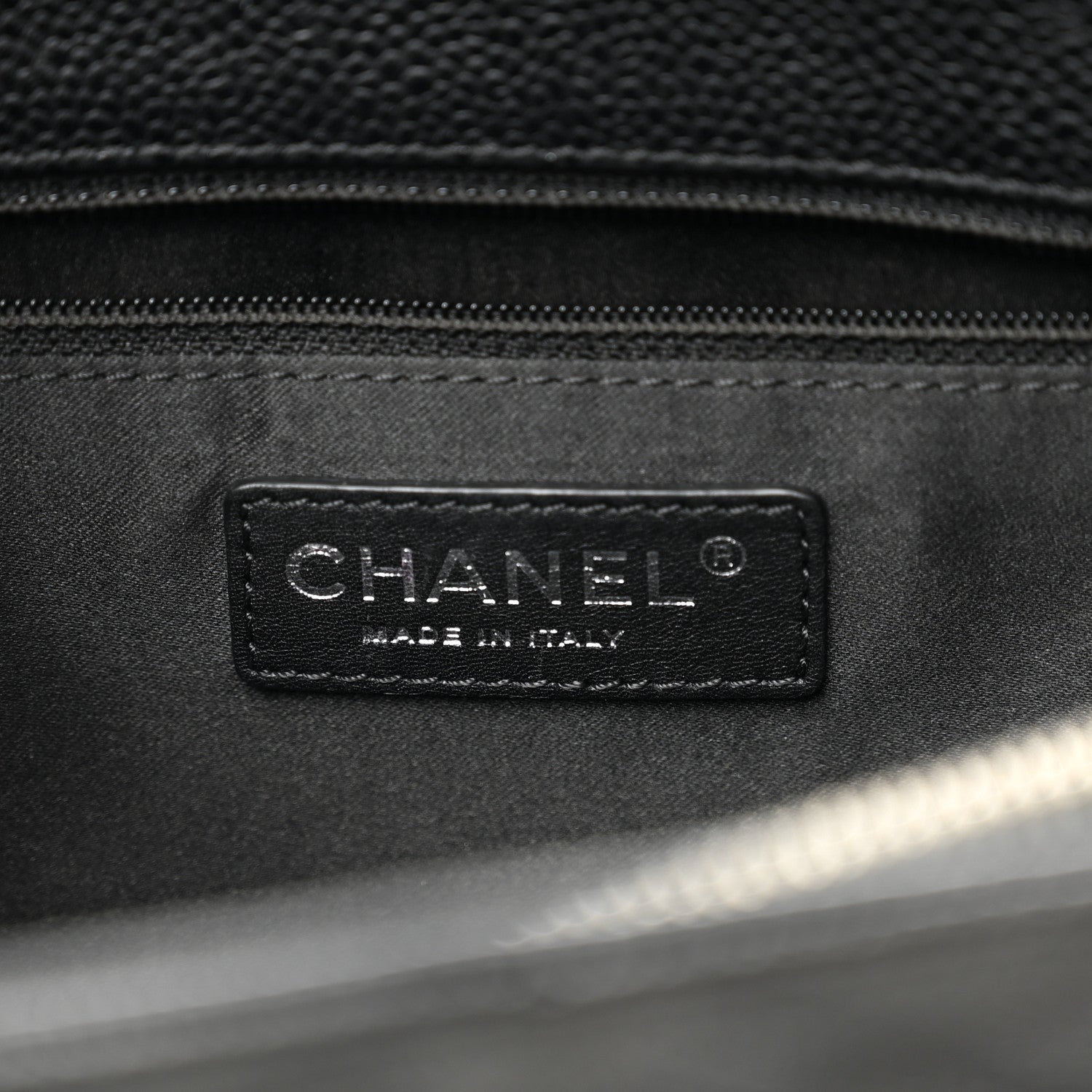 Chanel Caviar Quilted Grand Shopping Tote GST Black