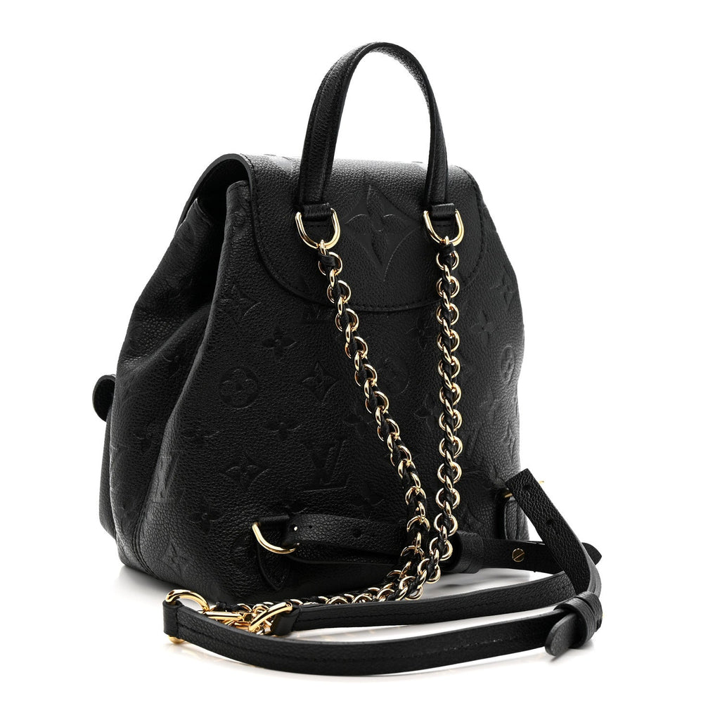 Louis Vuitton Empreinte Monogram Backup Backpack Black