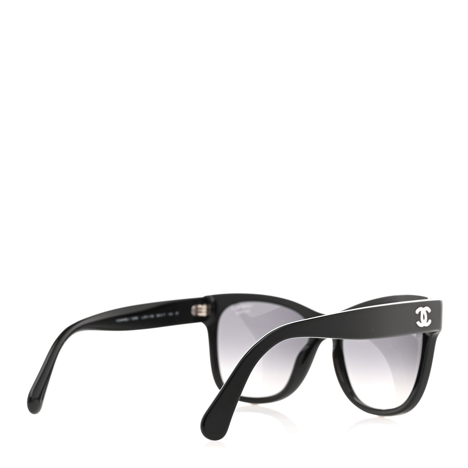 Acetate Polarized Square CC Sunglasses 5380 Black