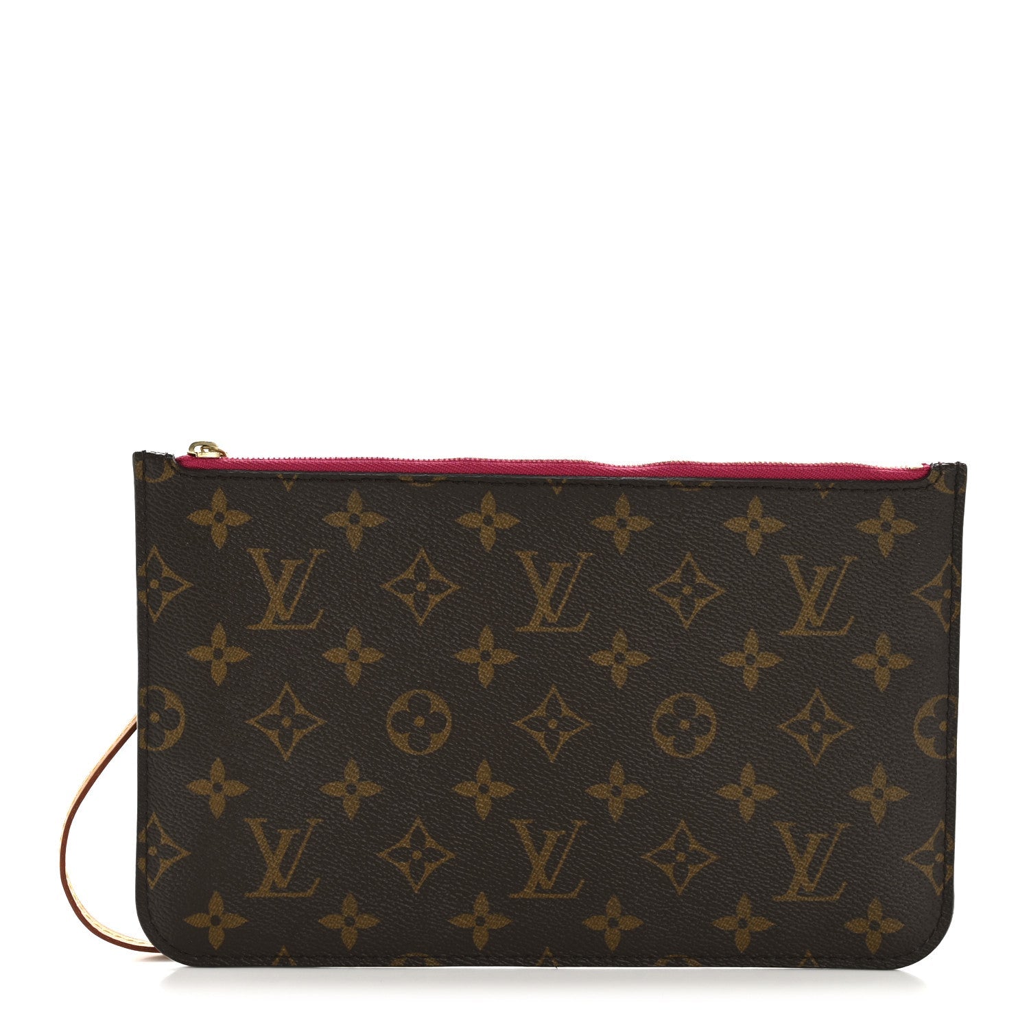 Louis Vuitton Monogram Neverfull MM GM Pochette Pivoine