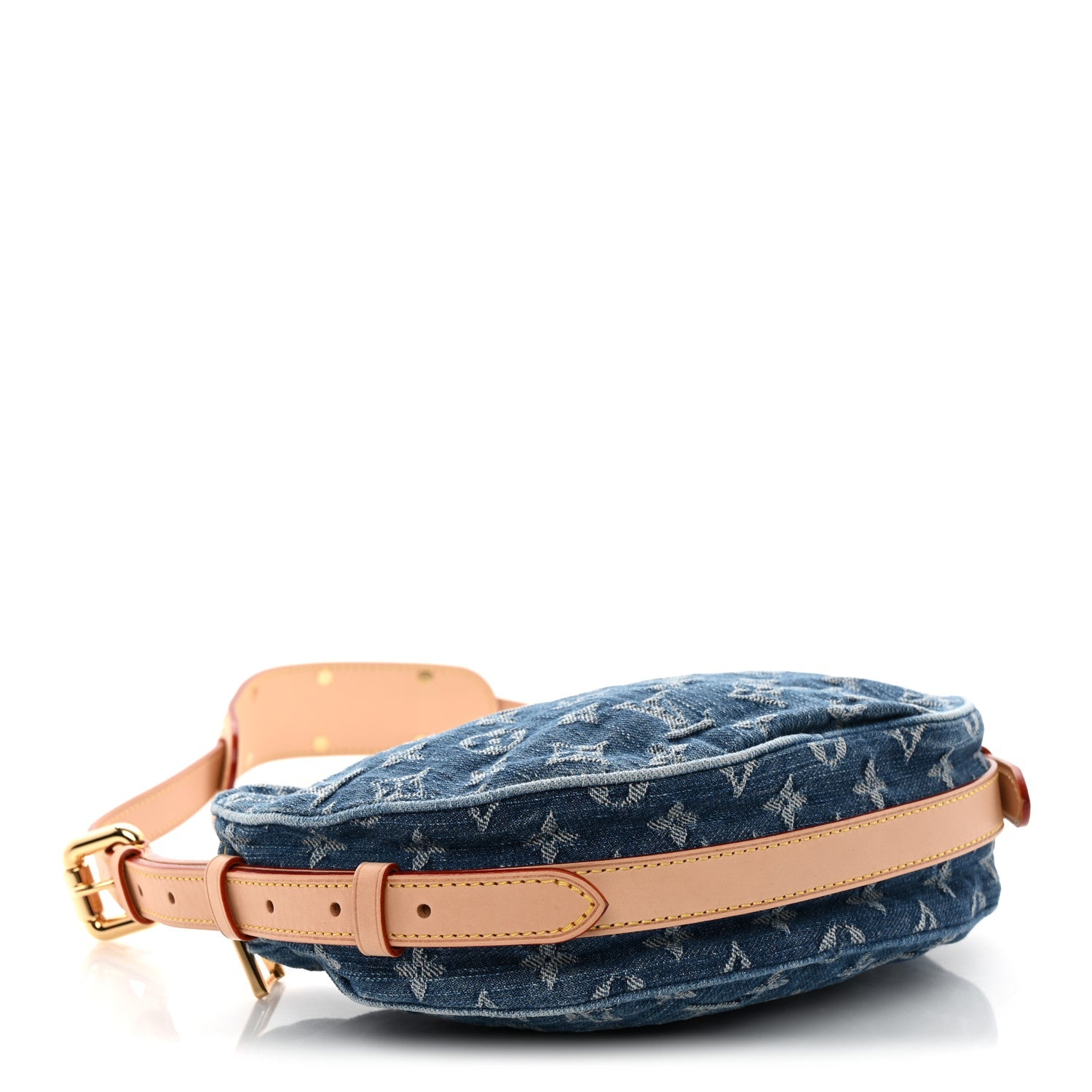 Louis Vuitton Monogram Denim Croissant MM Blue