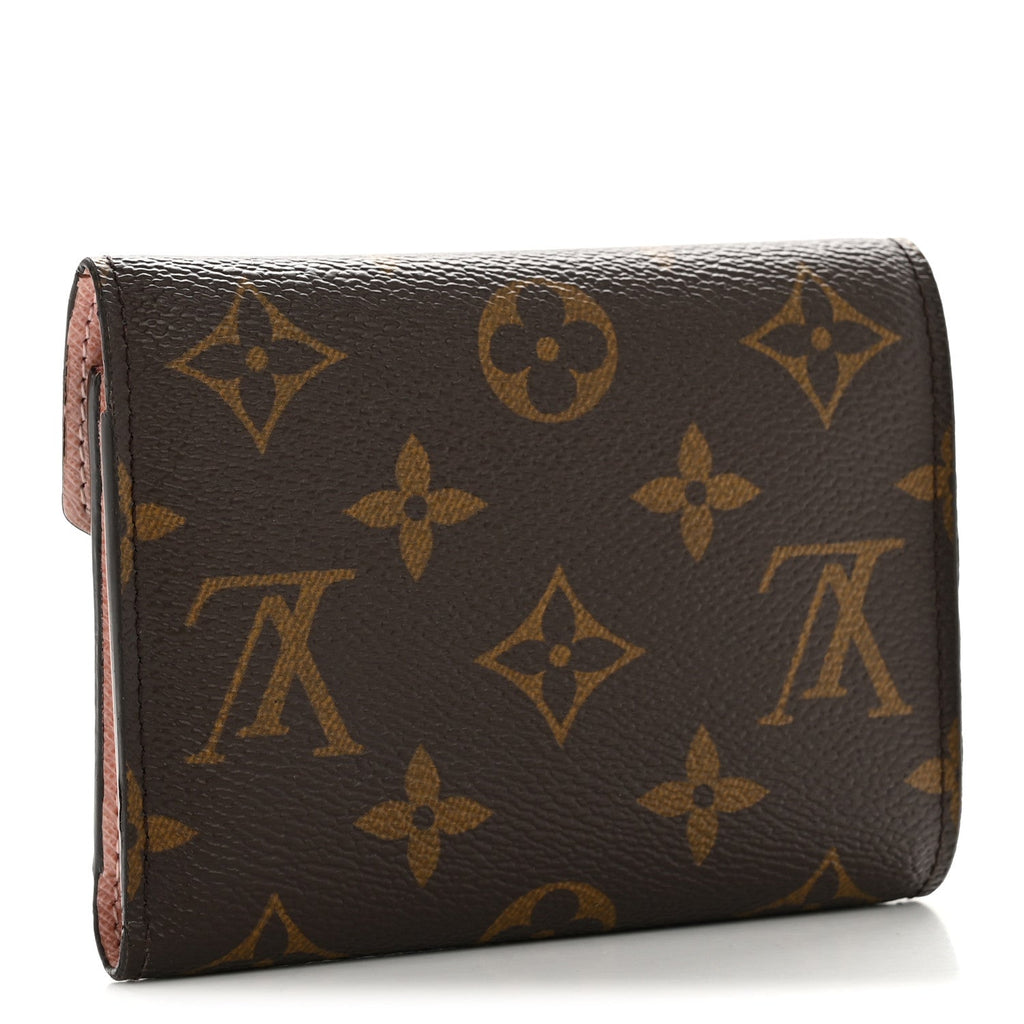 Louis Vuitton Monogram Victorine Wallet Rose Ballerine
