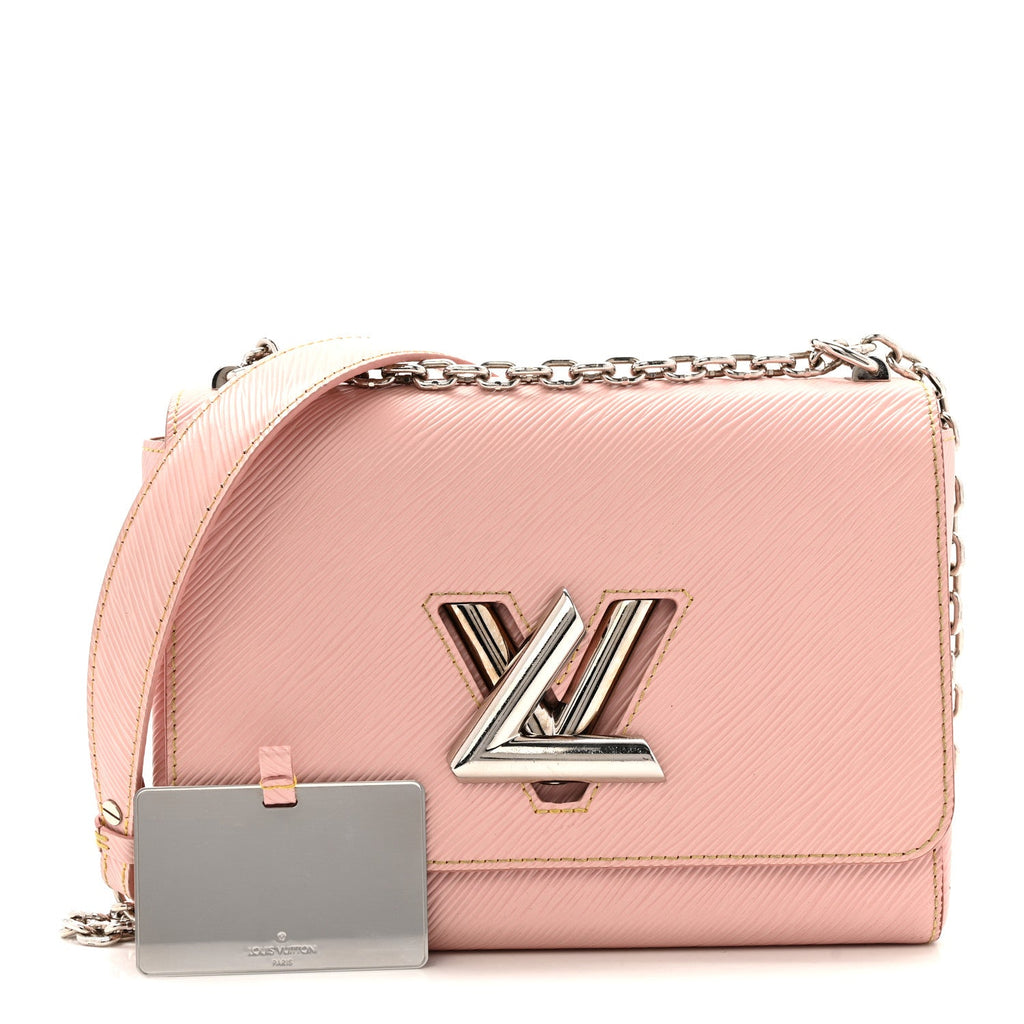 Louis Vuitton Epi Twist Shoulder Bag MM Rose Ballerine