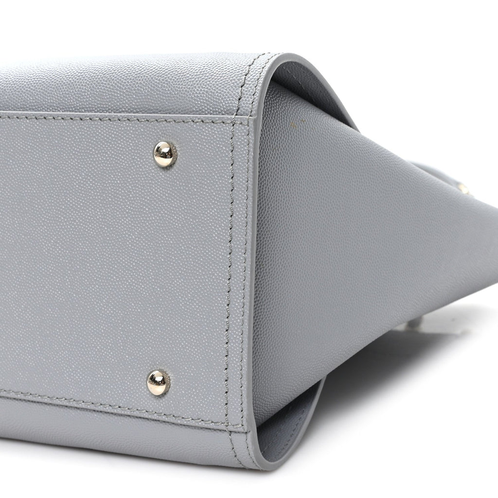 Chanel Caviar Studded Small Deauville Tote Grey