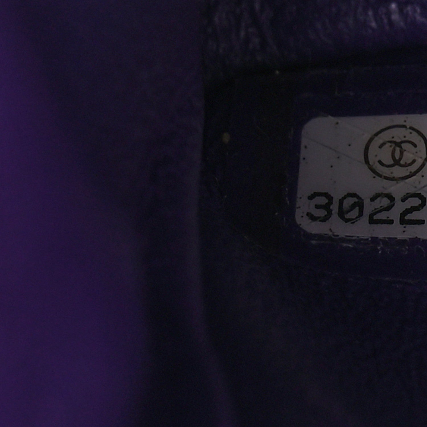 Chanel Aged Calfskin Quilted 2.55 Reissue Mini Flap Purple
