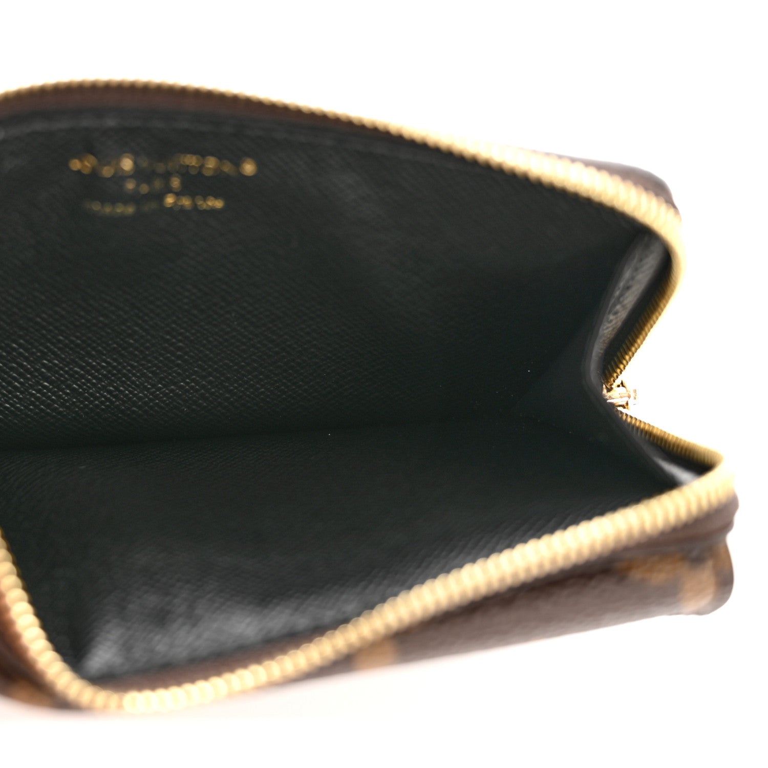 Louis Vuitton Monogram Recto Verso Card Holder Black