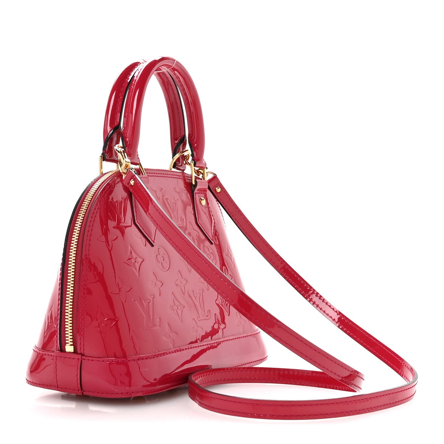 Louis Vuitton Vernis Alma BB Magenta