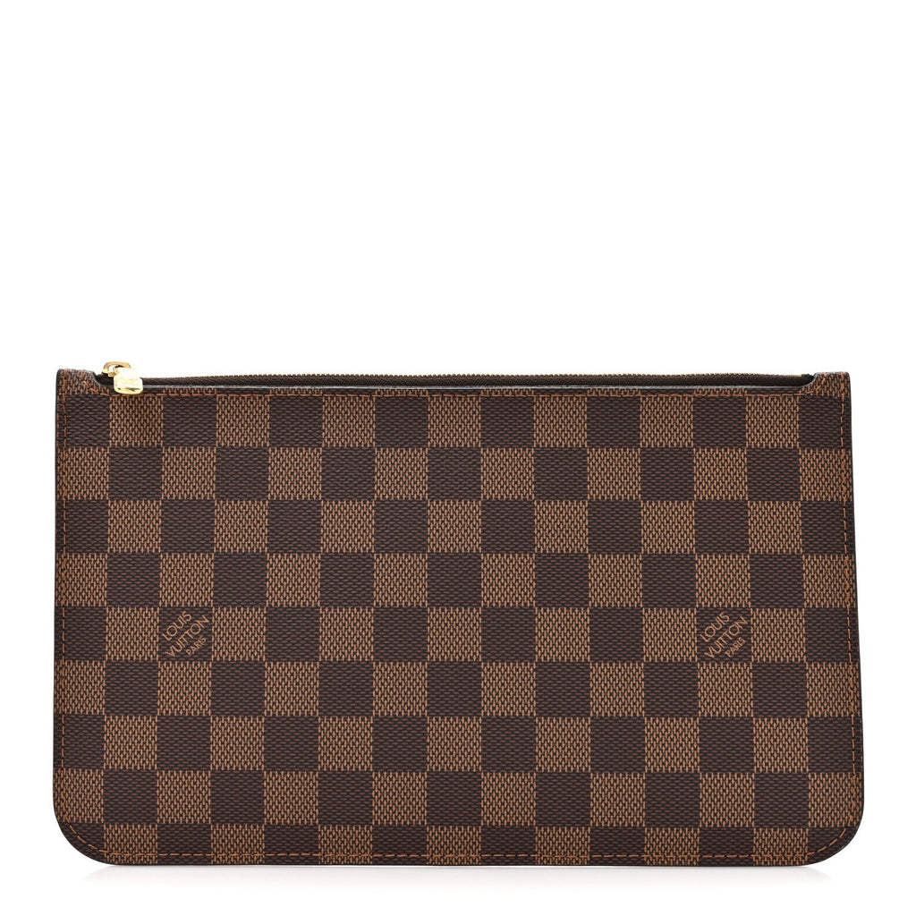 Louis Vuitton Damier Ebene Neverfull MM GM Pochette