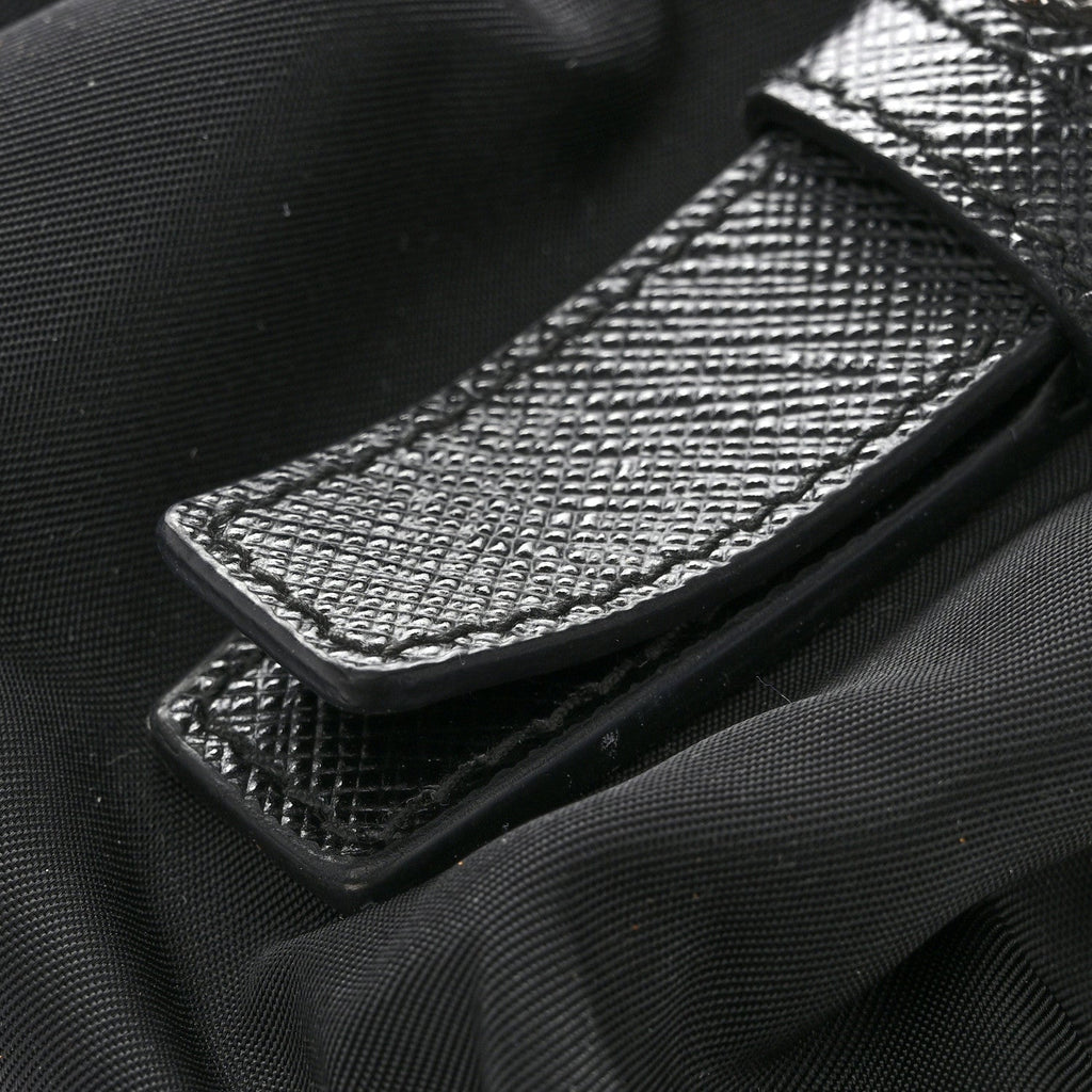 Prada Re-Nylon Saffiano Medium Backpack Black