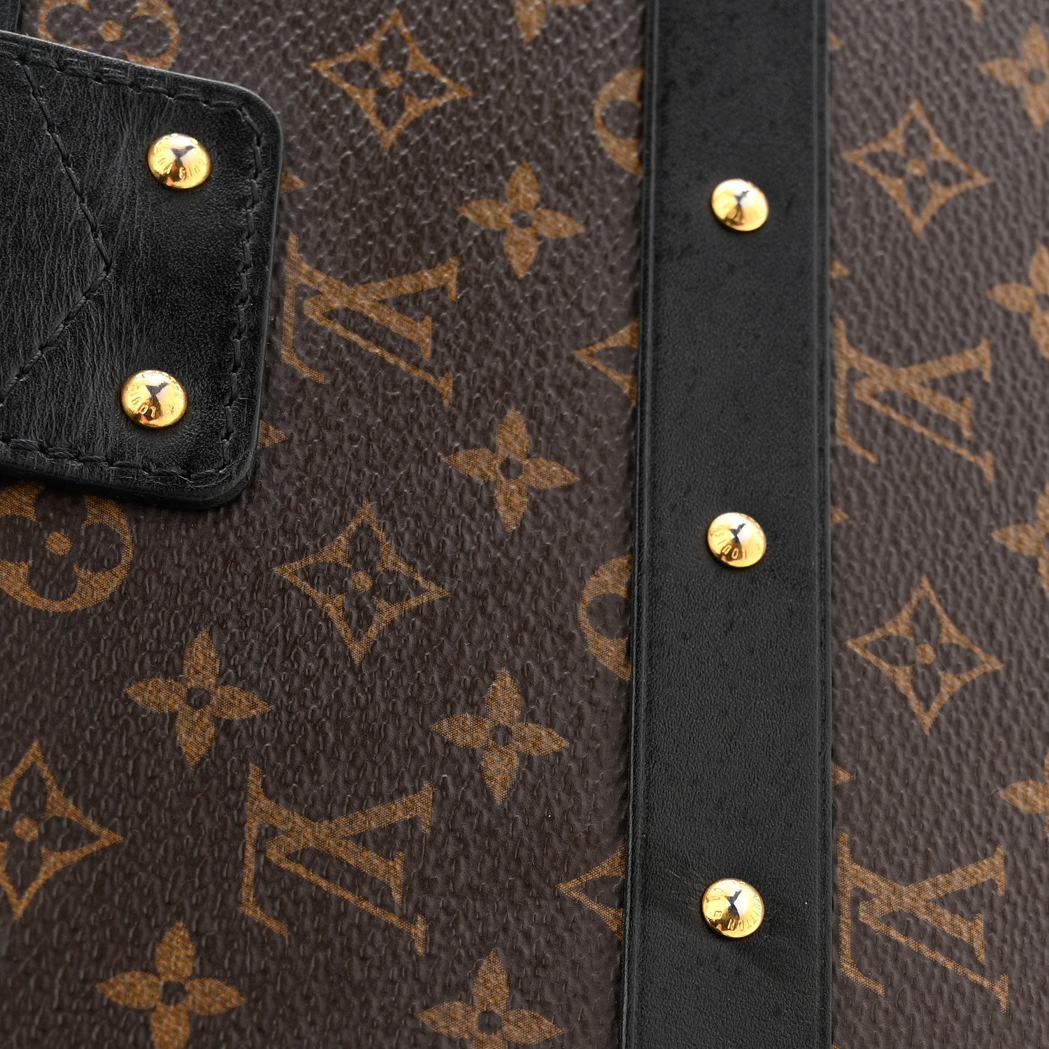 Louis Vuitton Monogram Petite Malle Black