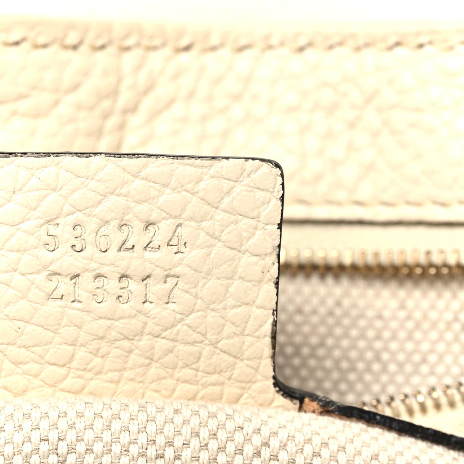 Gucci Cellarius Calfskin Medium Soho Flap Crossbody Ivoire