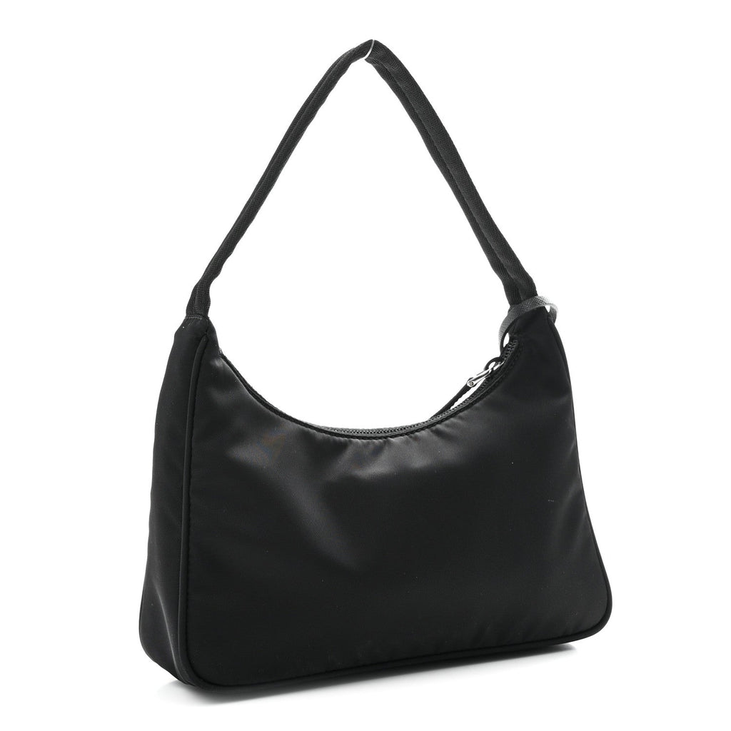 Prada Tessuto Nylon Mini Re-Edition 2000 Bag Black