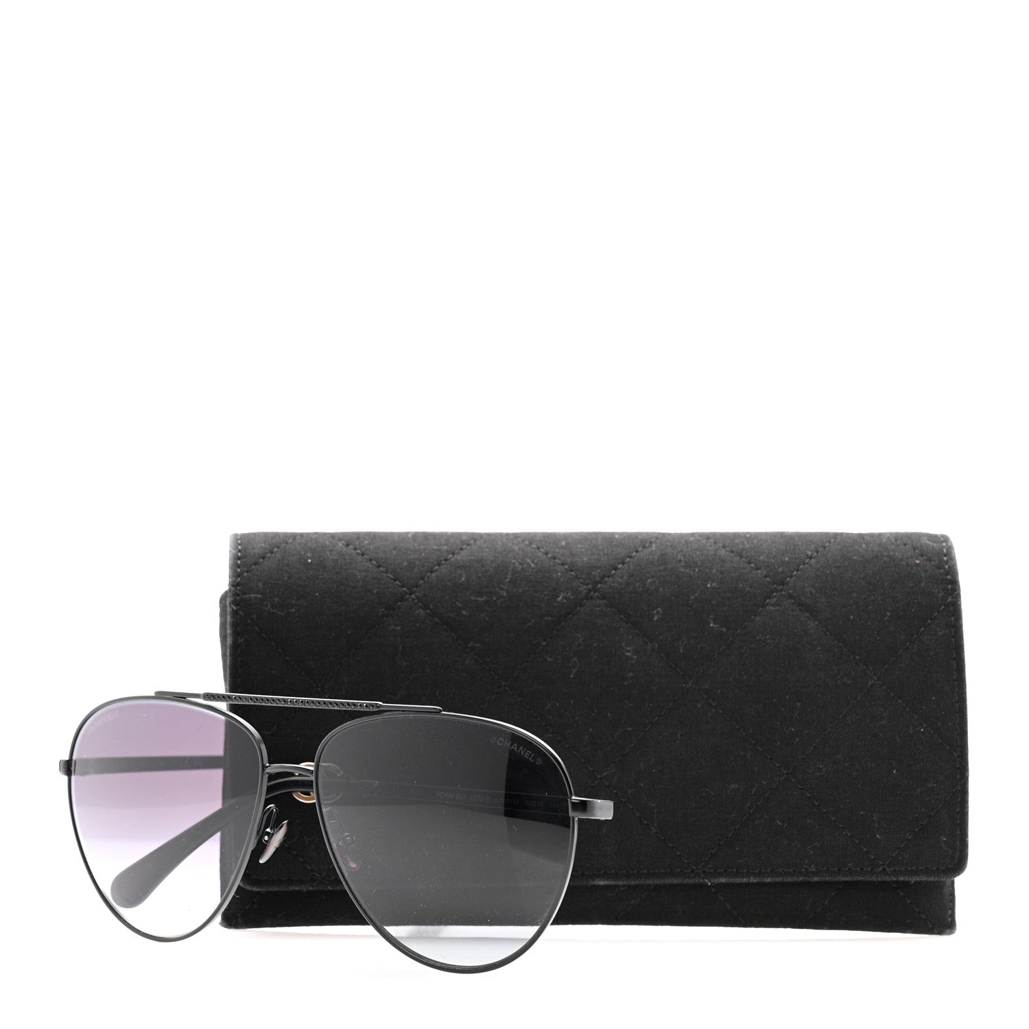 Metal Aviator Sunglasses 4279-B Black