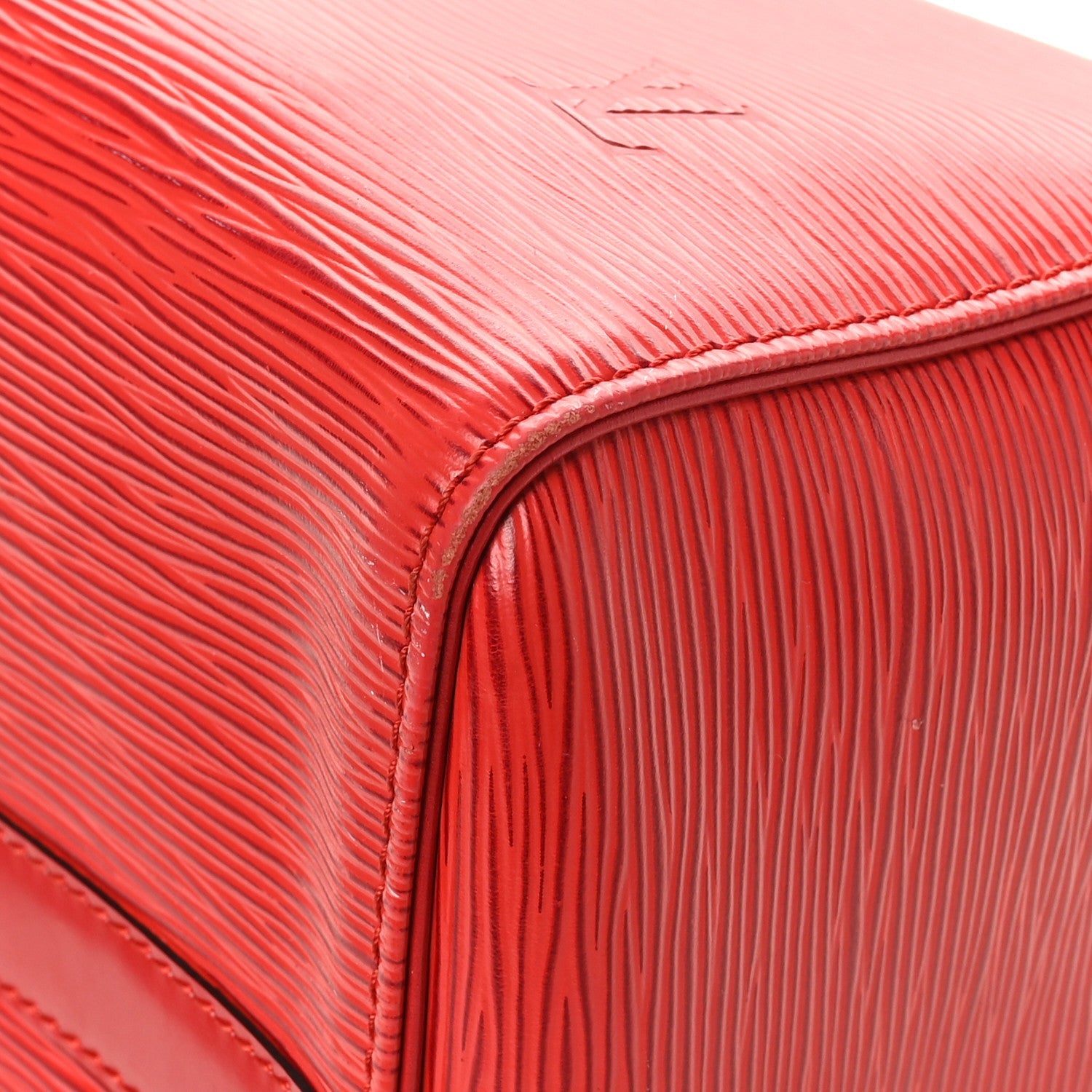 Louis Vuitton Epi Speedy 30 Castillan Red
