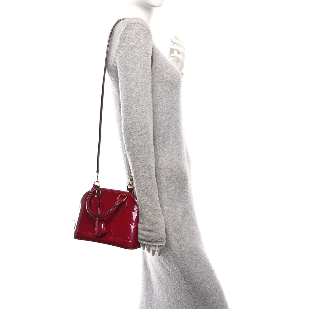 Louis Vuitton Vernis Alma BB Amethyste