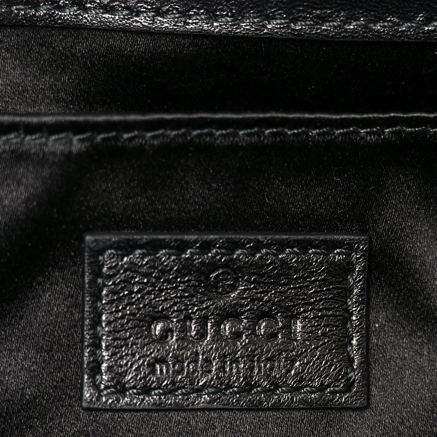 Gucci Nappa Vertical Matelasse Medium Maxi Horsebit Chain Shoulder Bag Black