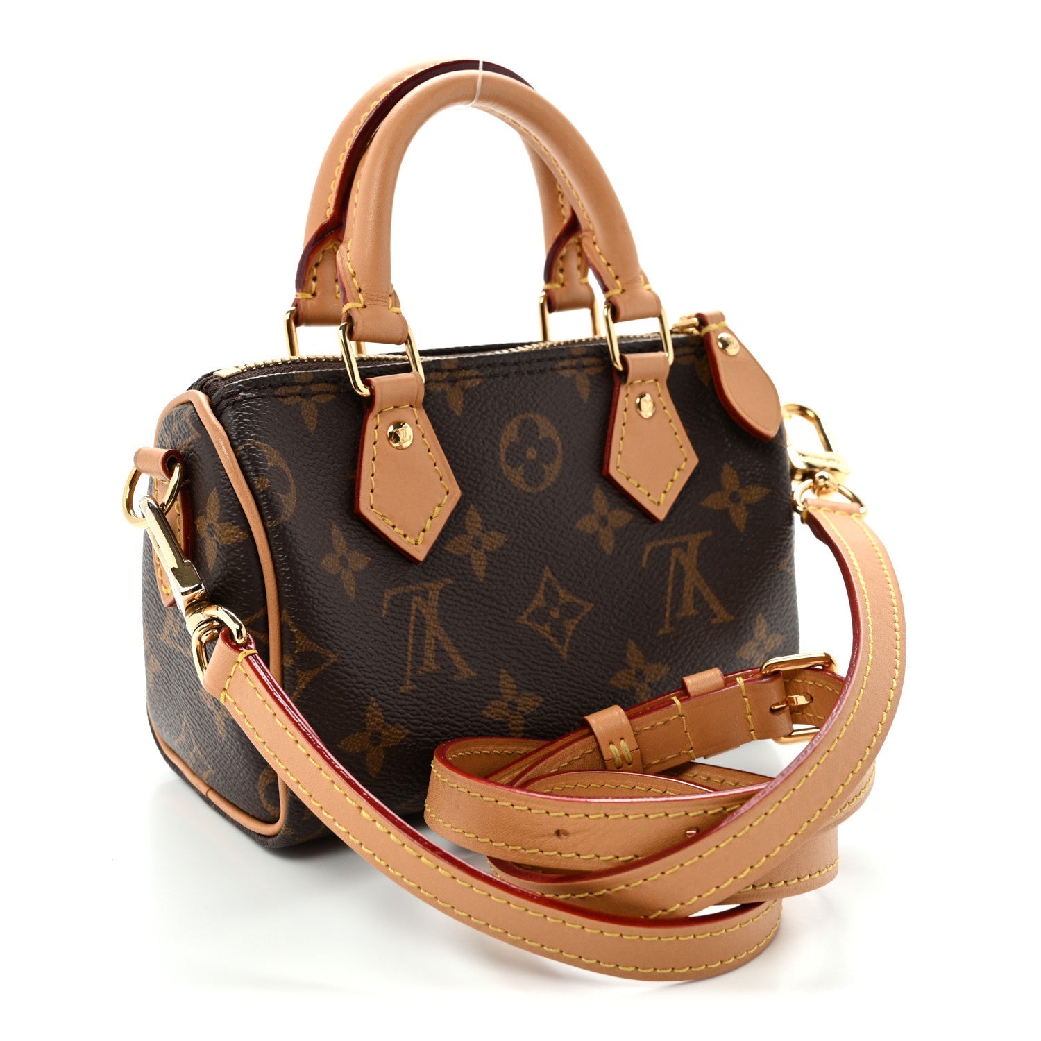 Louis Vuitton Monogram Nano Speedy Bandouliere