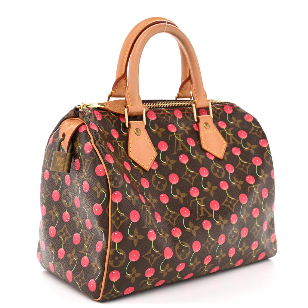 Louis Vuitton Monogram Cerises Speedy 25