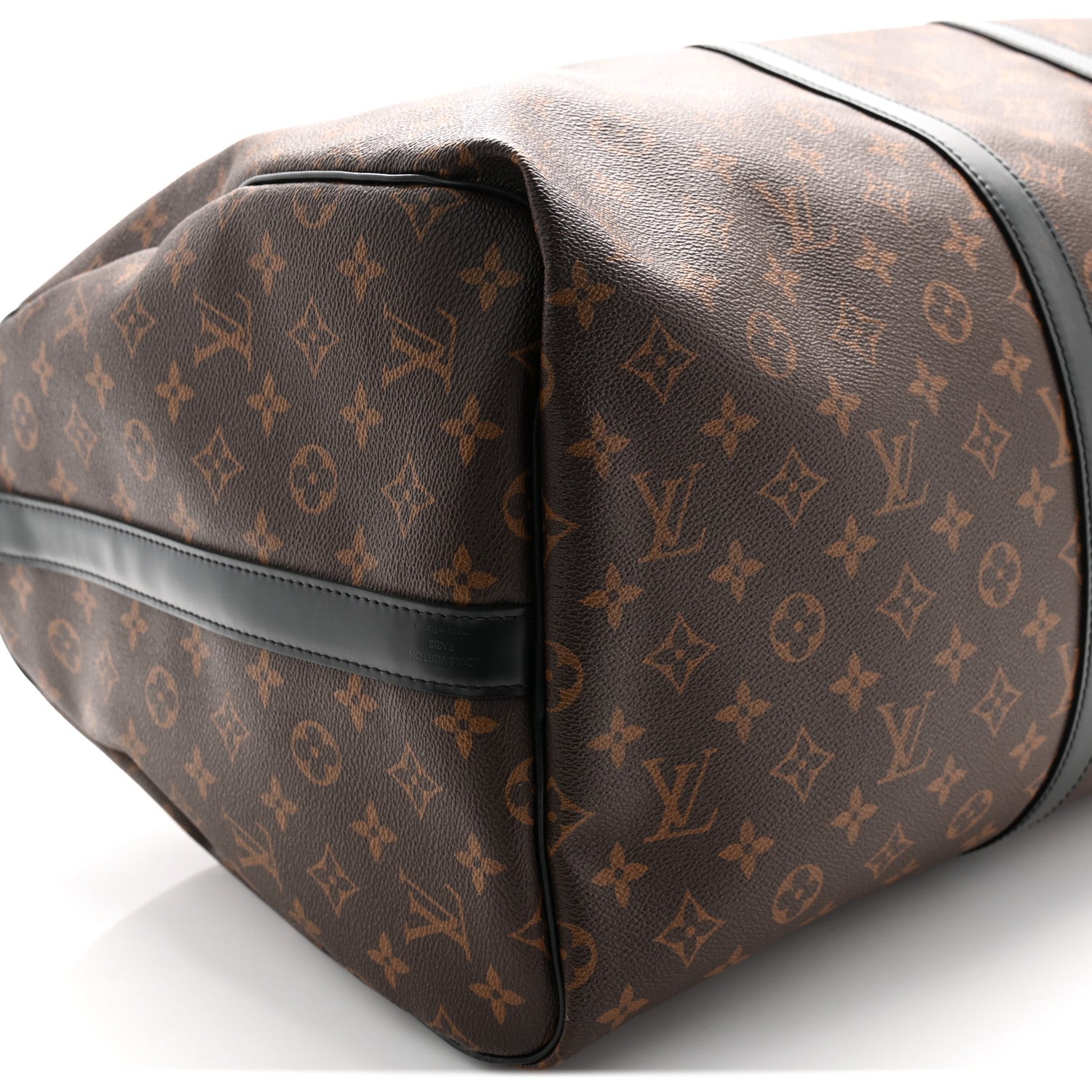 Louis Vuitton Monogram Macassar Keepall Bandouliere 55