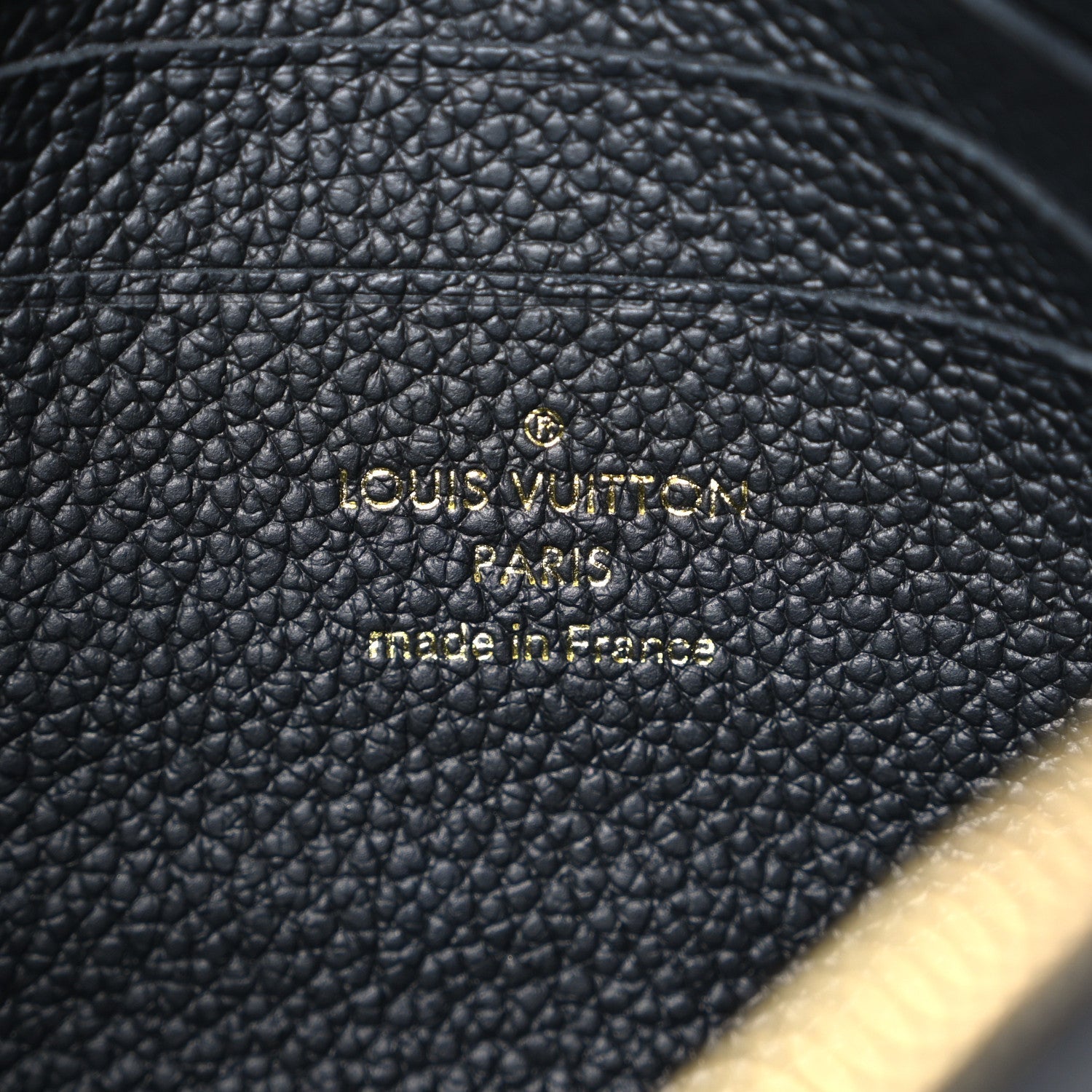 Louis Vuitton Empreinte Pochette Melanie MM Black
