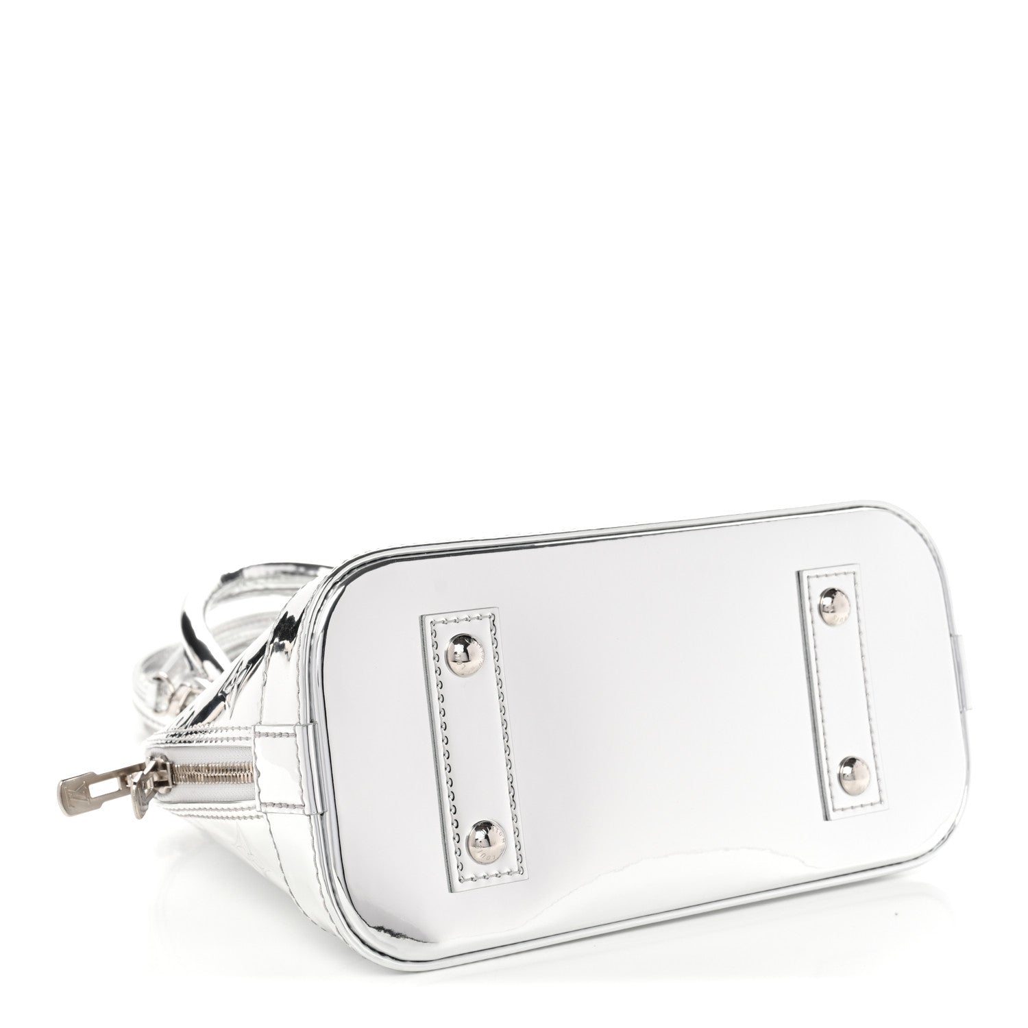 Louis Vuitton Monogram Miroir Alma BB Silver