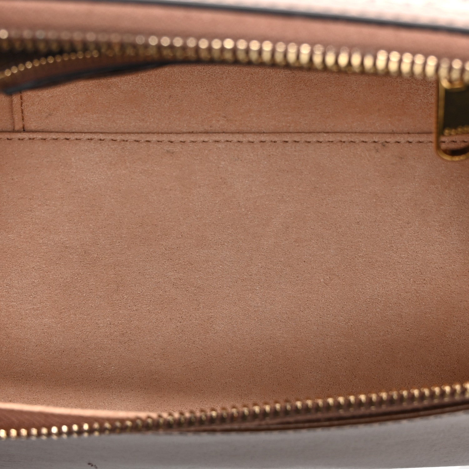 Gucci GG Supreme Monogram Azalea Calfskin Mini Retro Interlocking G Mini Shoulder Bag Beige Ebony Brown Sugar