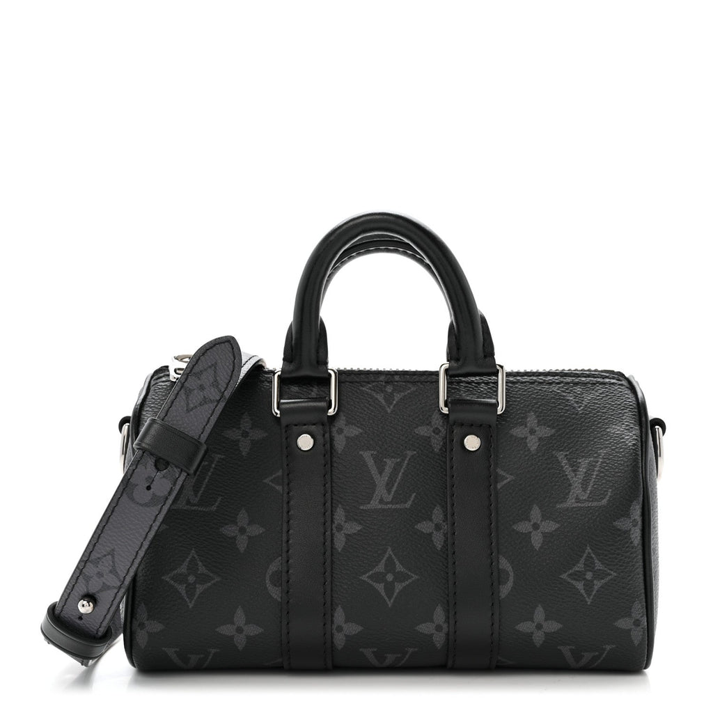 Louis Vuitton Reverse Monogram Eclipse Keepall XS Black