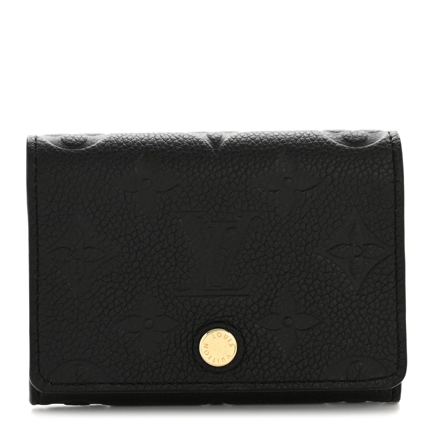 Louis Vuitton Empreinte Business Card Holder Black