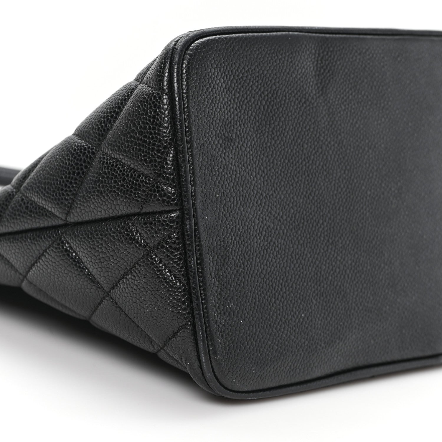 Chanel Caviar Quilted Medallion Tote Black