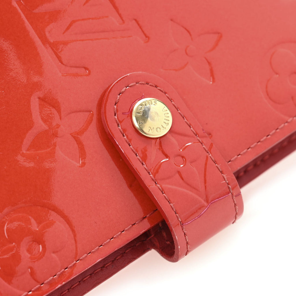 Louis Vuitton Vernis Small Ring Agenda Cover Pomme D'Amour