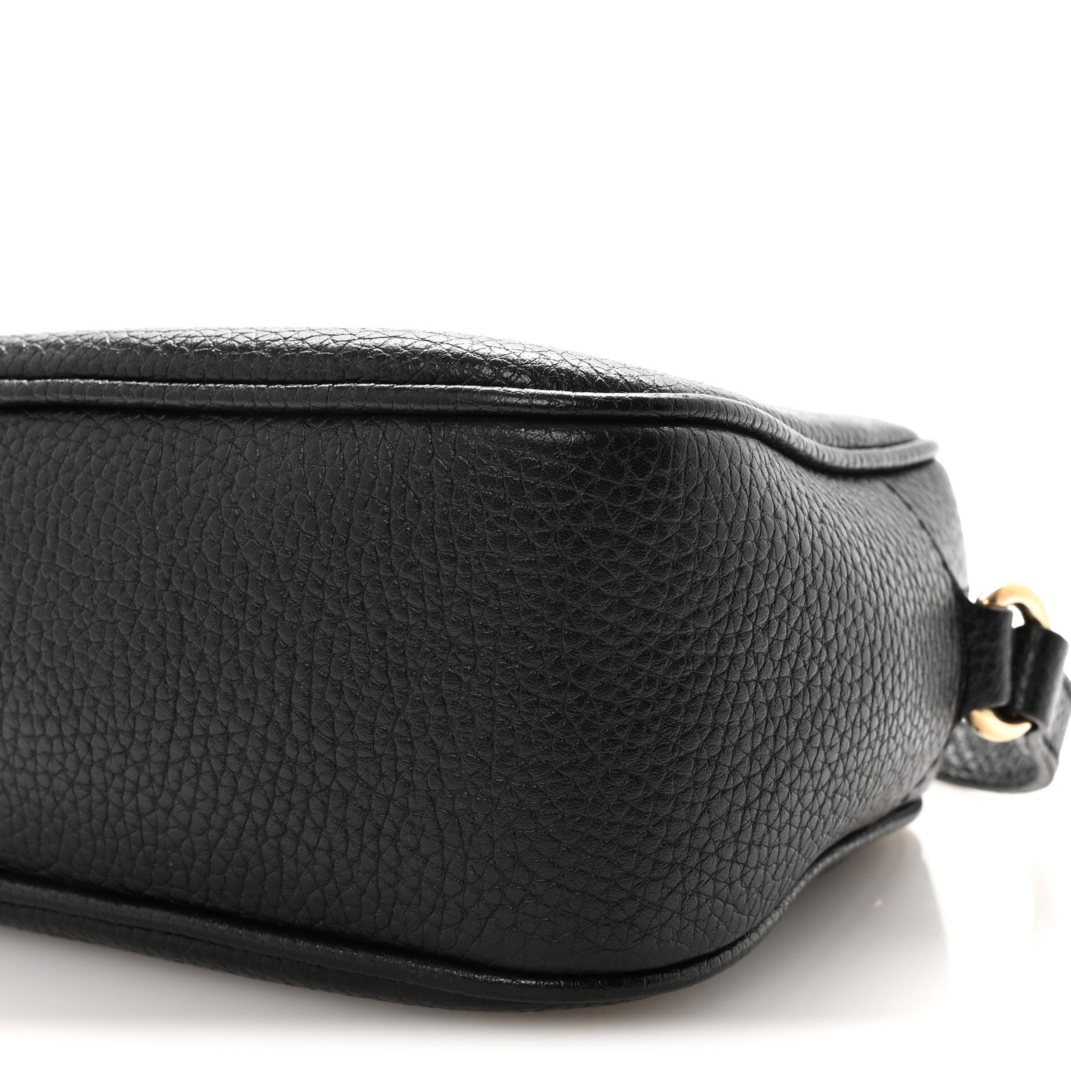 Gucci Pebbled Calfskin Small Soho Disco Bag Black