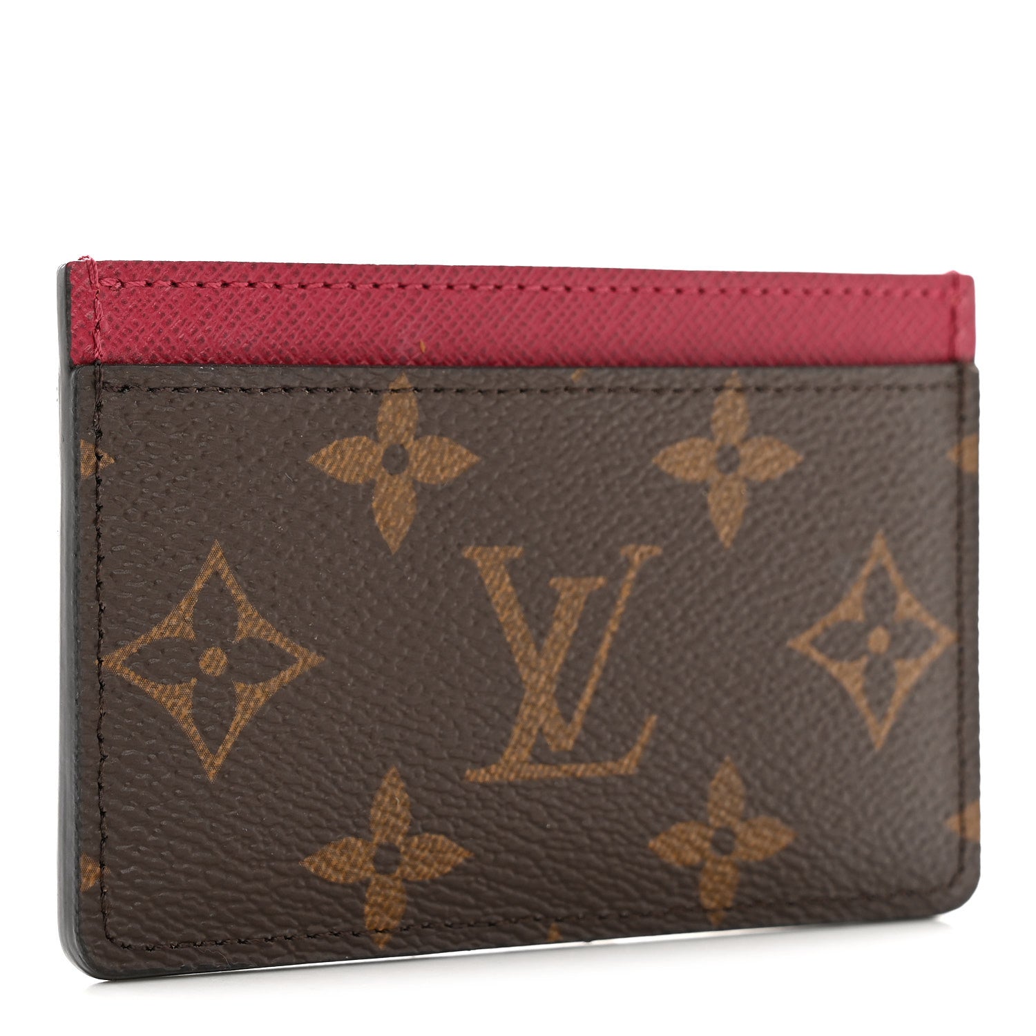 Louis Vuitton Monogram Card Holder Fuchsia