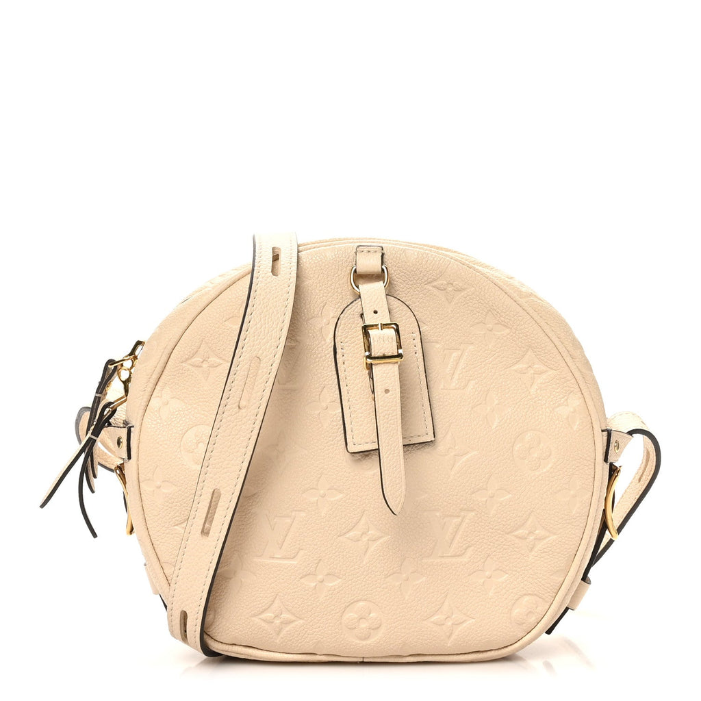 Louis Vuitton Empreinte Boite Chapeau Souple MM Creme