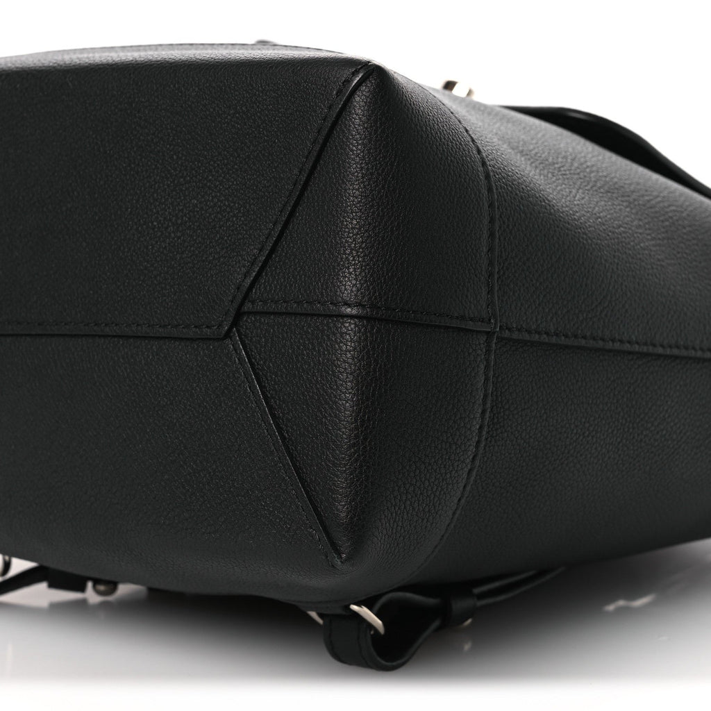 Louis Vuitton Calfskin Lockme Backpack Black