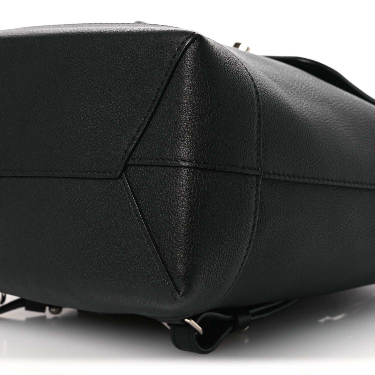 Louis Vuitton Calfskin Lockme Backpack Black