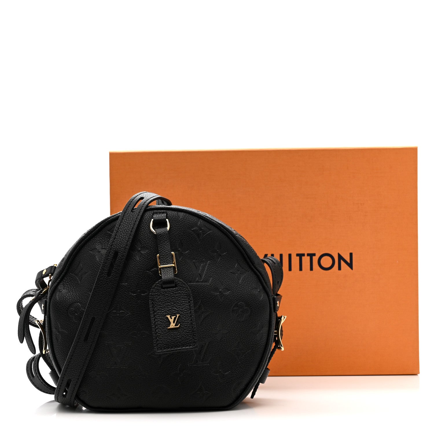 Louis Vuitton Empreinte Boite Chapeau Souple MM Black