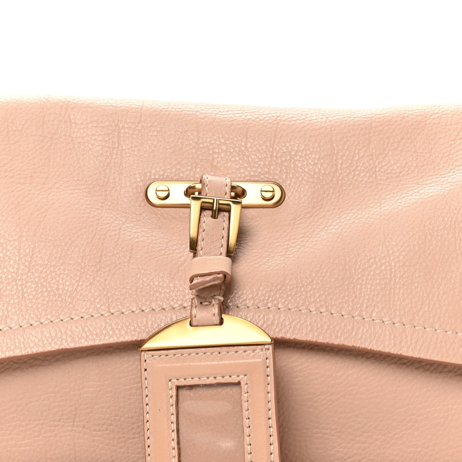 Prada Vitello Daino Shoulder Bag Sabbia