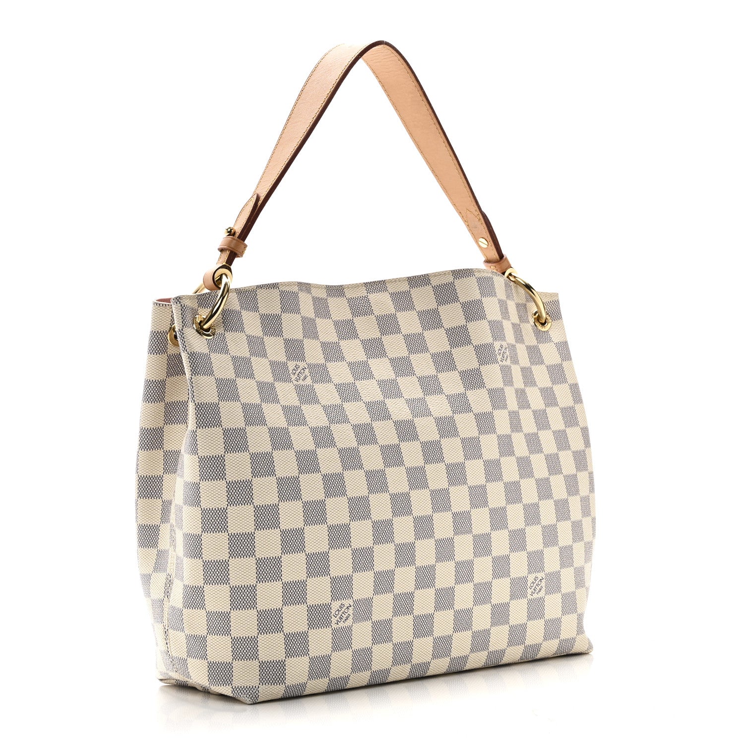 Louis Vuitton Damier Azur Graceful PM                    Rose Ballerine