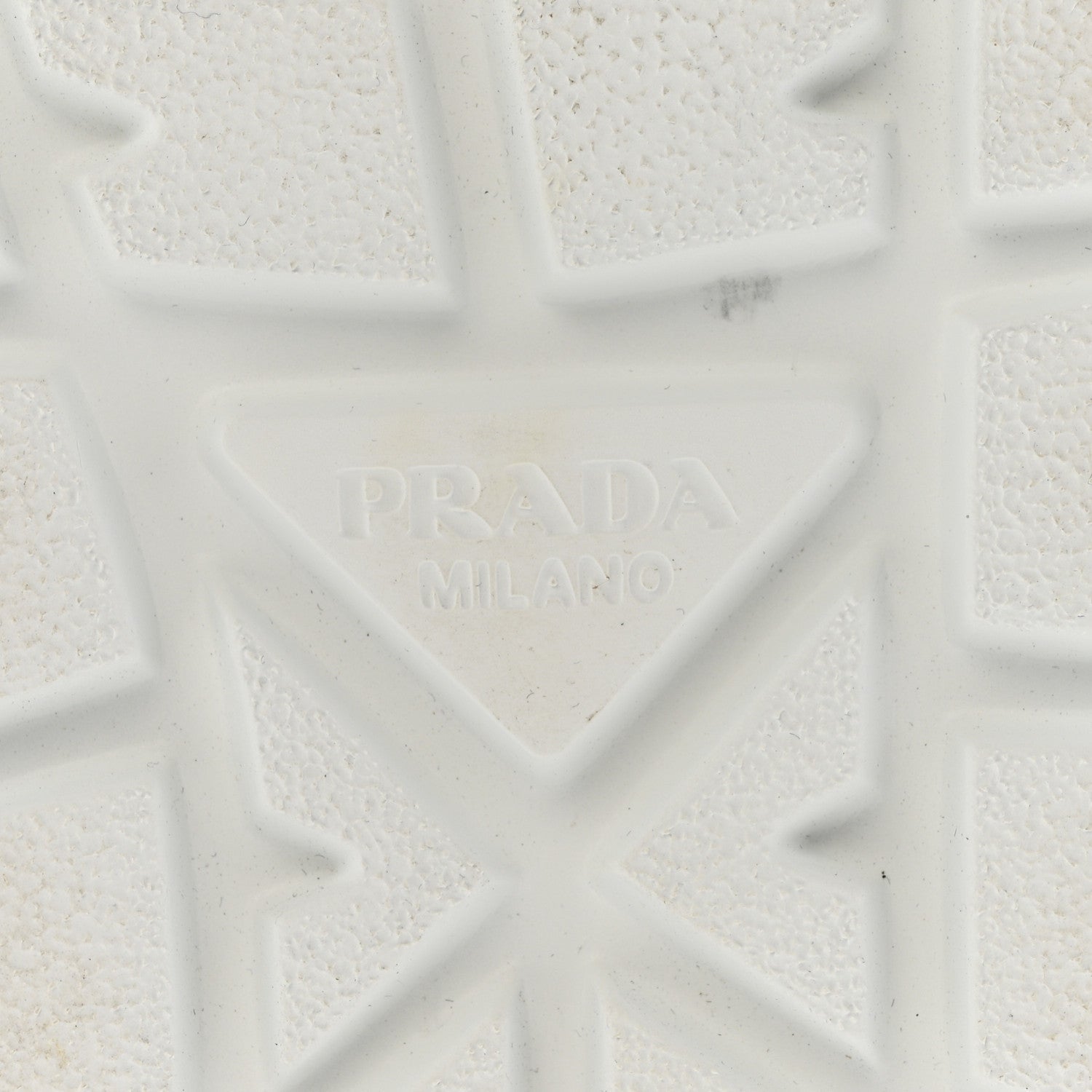 Prada Suede Shearling Triangle Logo Downtown Sneakers 40 Ecru