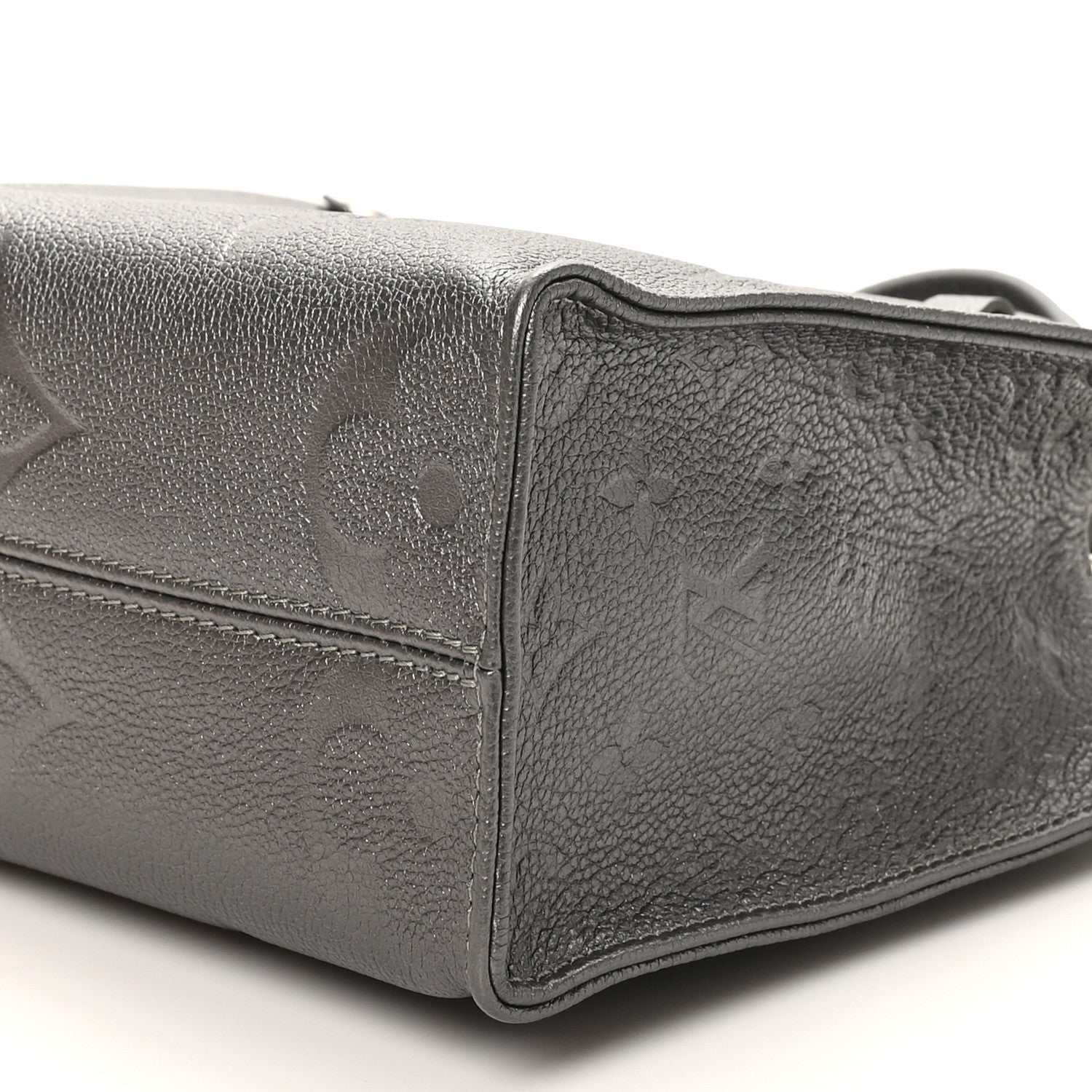 Louis Vuitton Metallic Empreinte Monogram Giant Onthego PM Gun Metal