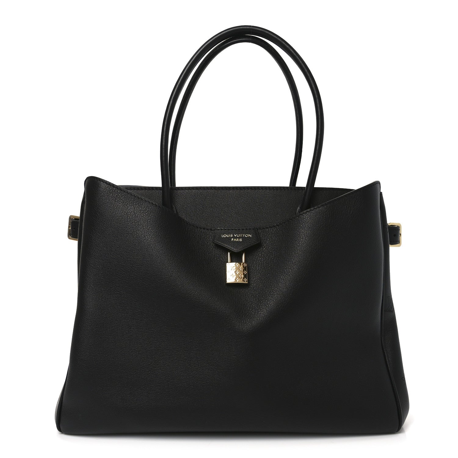 Louis Vuitton Calfskin Vendome MM Black