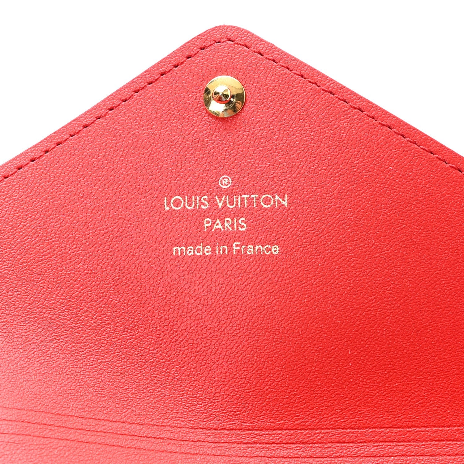 Louis Vuitton Monogram Medium Kirigami Pochette Insert Coquelicot
