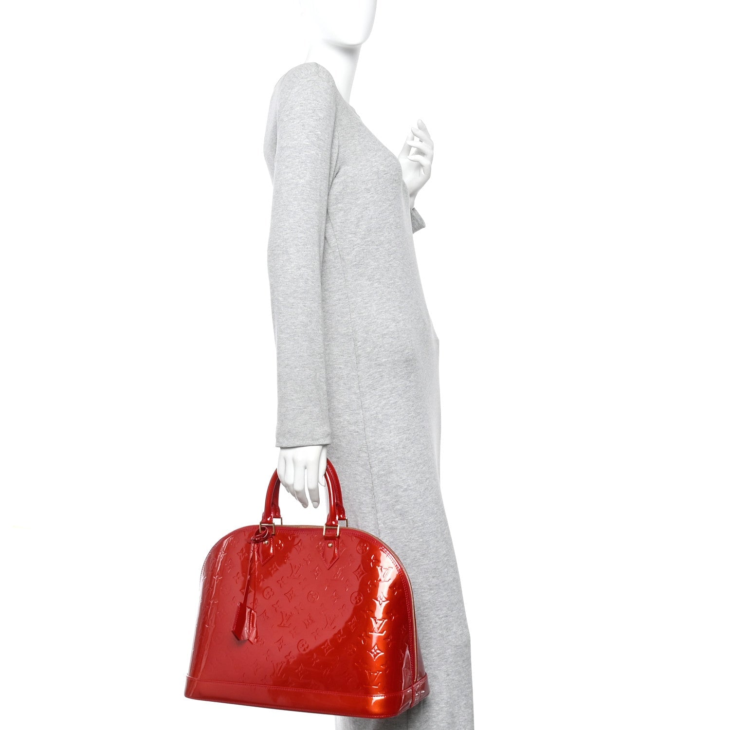 Louis Vuitton Vernis Alma GM Pomme D'Amour