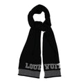 Louis Vuitton Wool Echarpes Scarf Black Grey