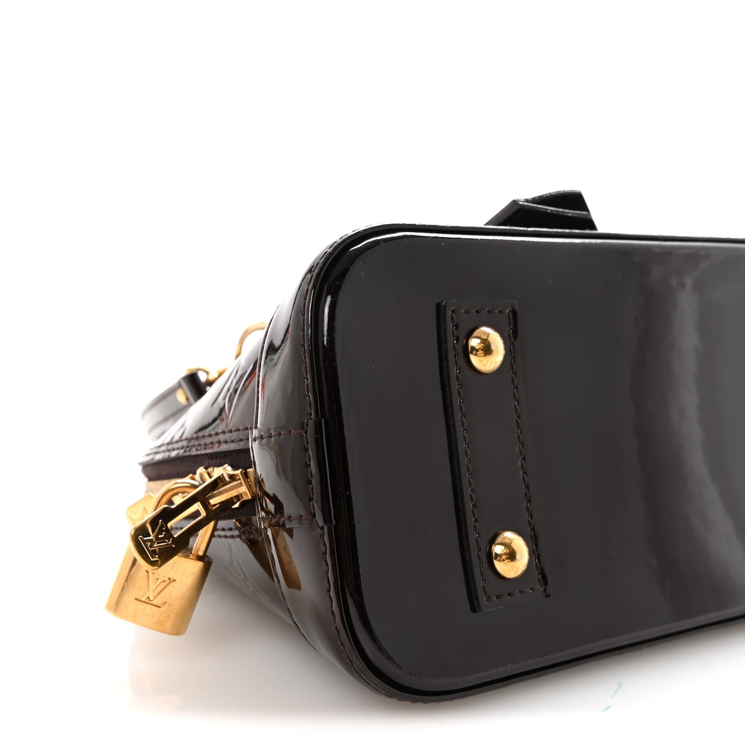 Louis Vuitton Vernis Alma BB Amarante