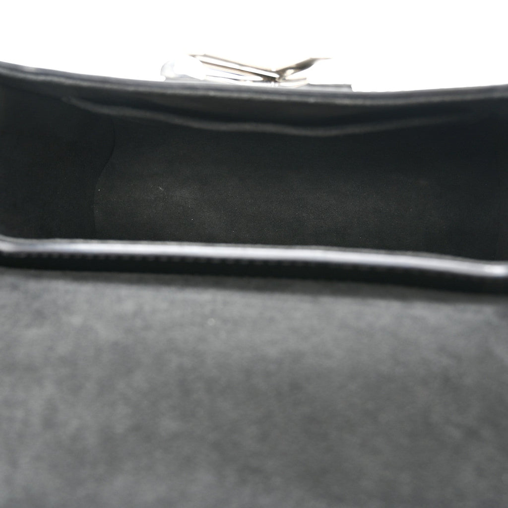 Louis Vuitton Epi Monogram Spaceship Embossed Twist Shoulder Bag PM Black